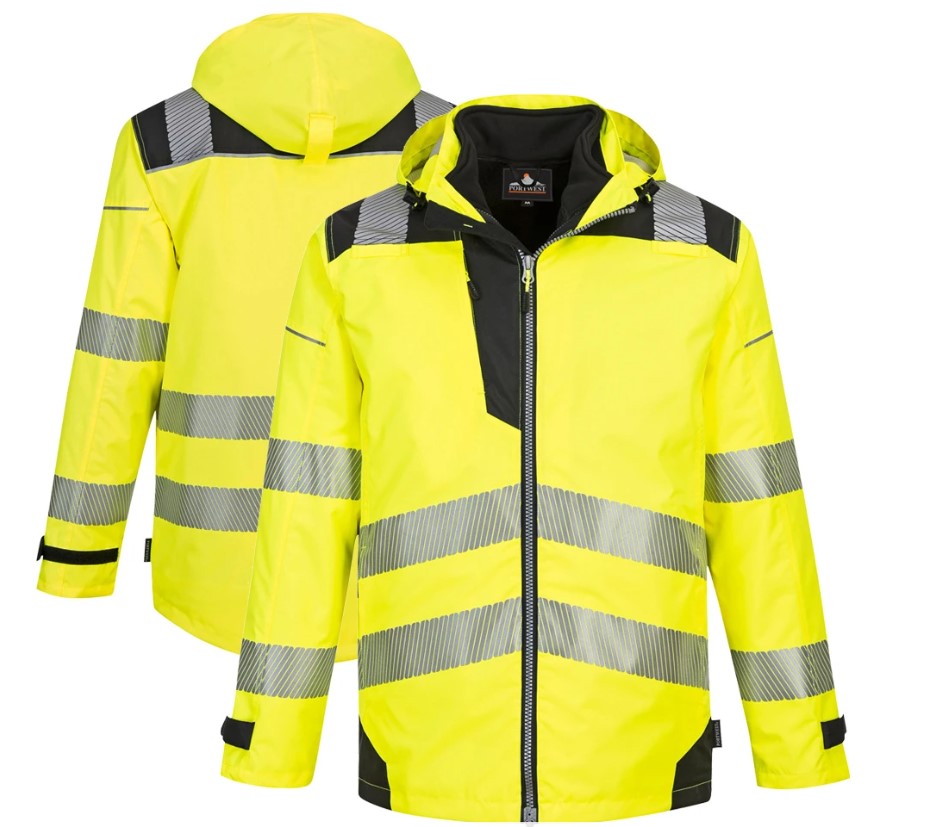 PW365 - Parka PW3 3-en-1 haute visibilité