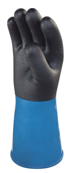 CHEM SAFE PLUS WINTER VV 837 GANT PVC/NITRILE SUR SUPPORT ACRYLIQUE - MAIN ENDUITE PVC/NITRILE - 30 CM
