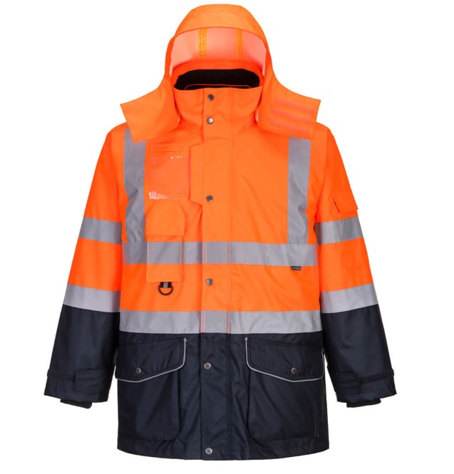 PARKA HI-VIS 7-en-1 TRAFFIC CONTRAST S426