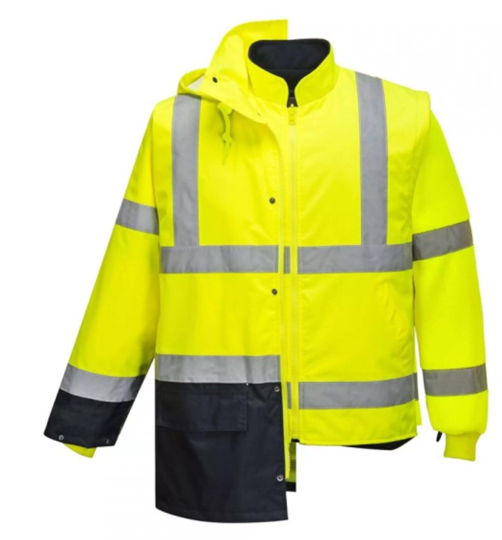 S766 - Parka 5 en 1 Essentiel Bicolore