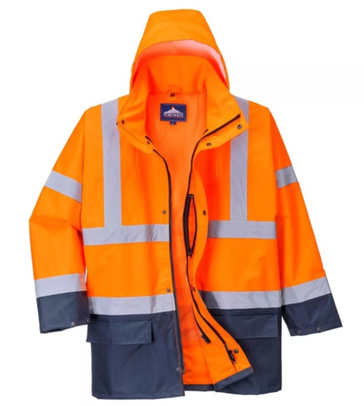S766 - Parka 5 en 1 Essentiel Bicolore