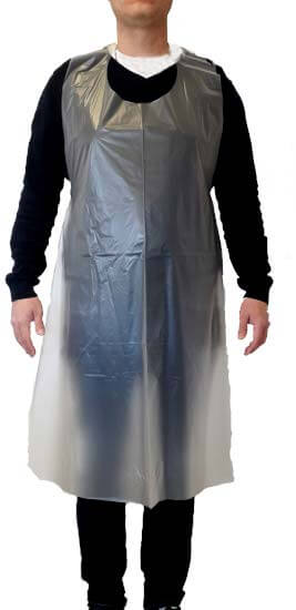 TABLIERS BIO COMPOSTABLES 25 MICRONS X80